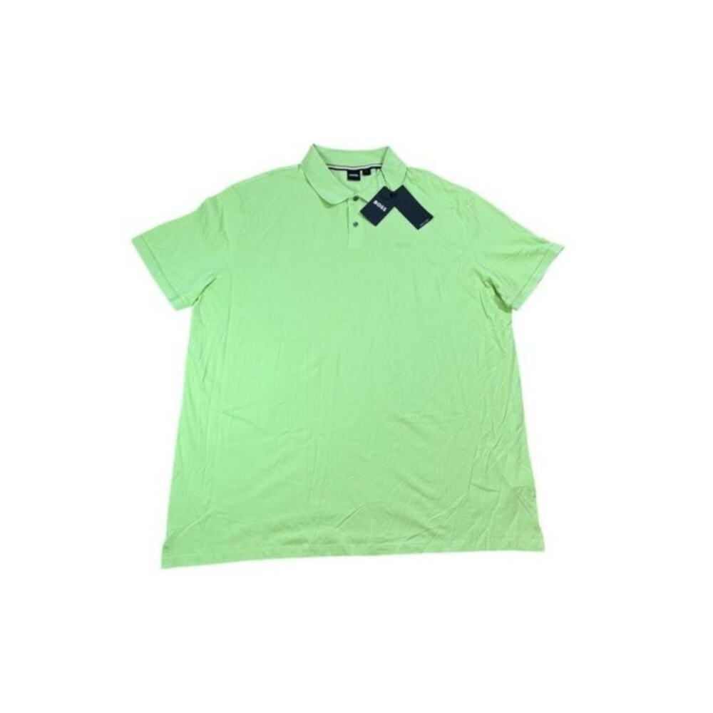 Boss Men's Cotton Pique Polo Shirt Short Sleeve Size XXXLT Tall 3XT - Golf -NWT